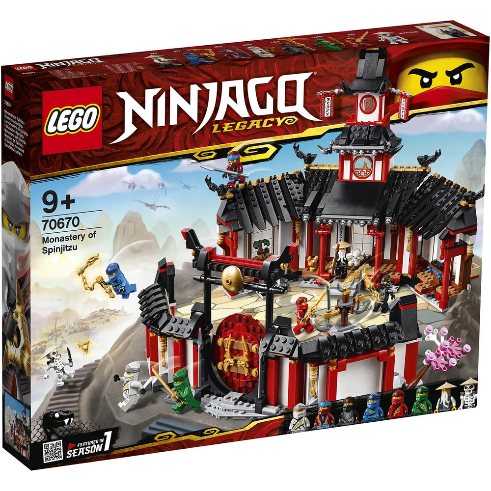 LEGO NINJAGO: Monastery of Spinjitzu Ninja Set (70670) Image 1