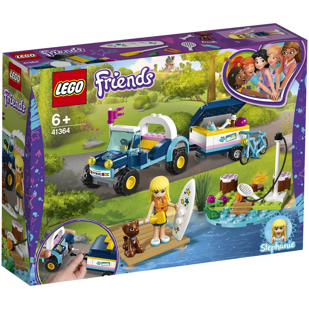LEGO Friends: Stephanie's Buggy and Trailer (41364) Image 1