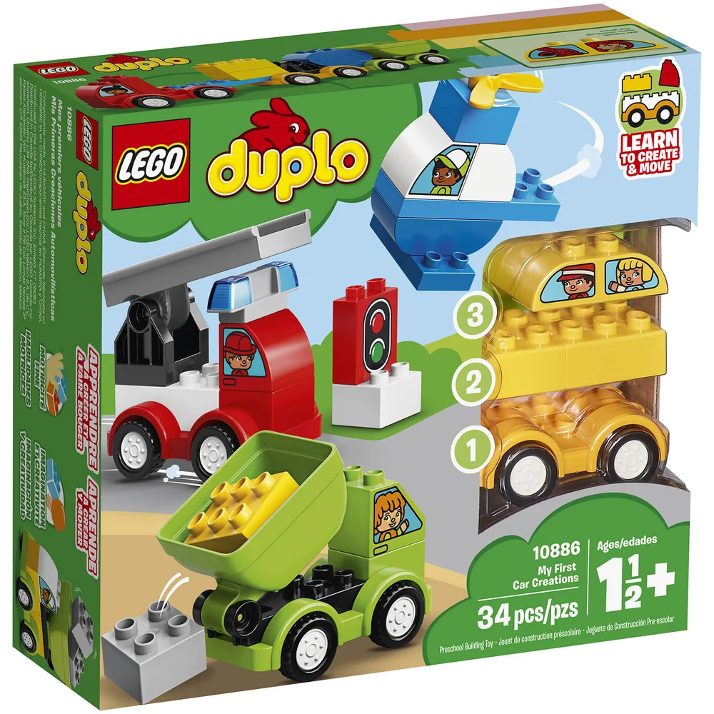 LEGO DUPLO My First: My First Car Creations (10886) Image 1
