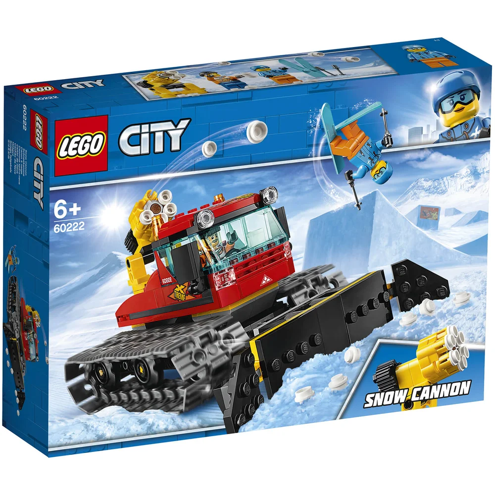 LEGO City: Snow Groomer Plough Winter Holidays Toy (60222) Image 1