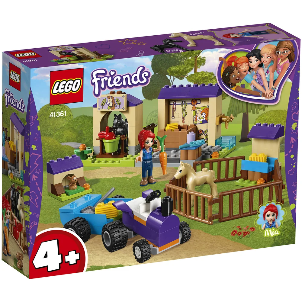 LEGO Friends: Mia's Foal Stable (41361) Image 1