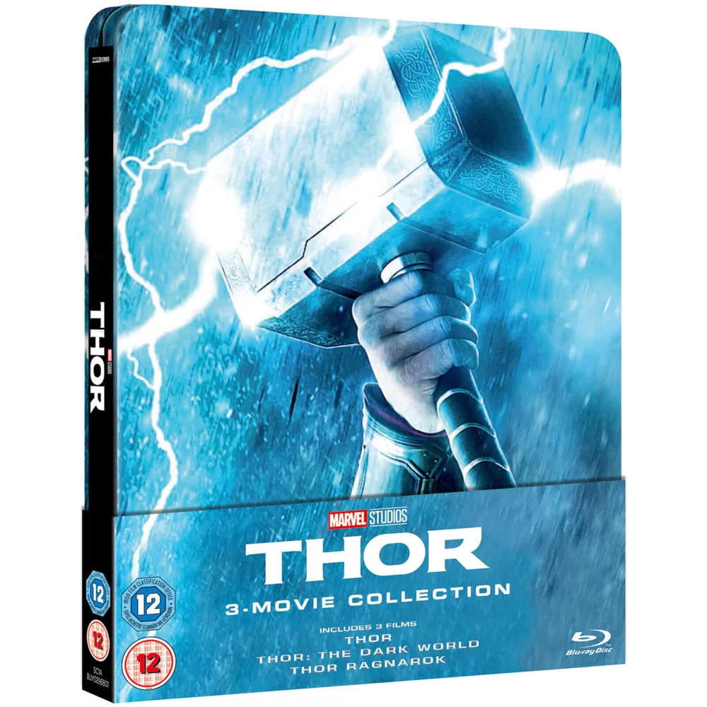 Thor 1-3 Collection - Zavvi UK Exclusive Steelbook Image 1