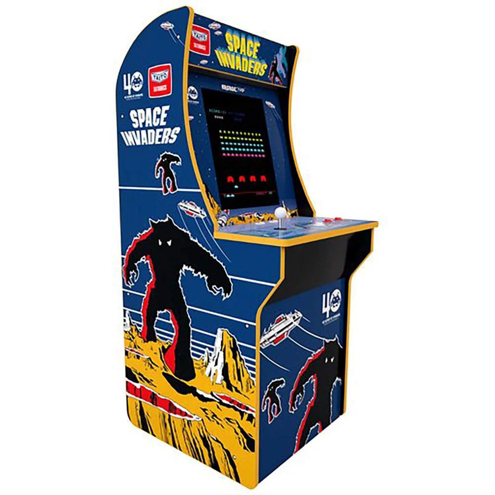 Sambro Arcade 1Up Space Invaders At Home Arcade Machine Image 1