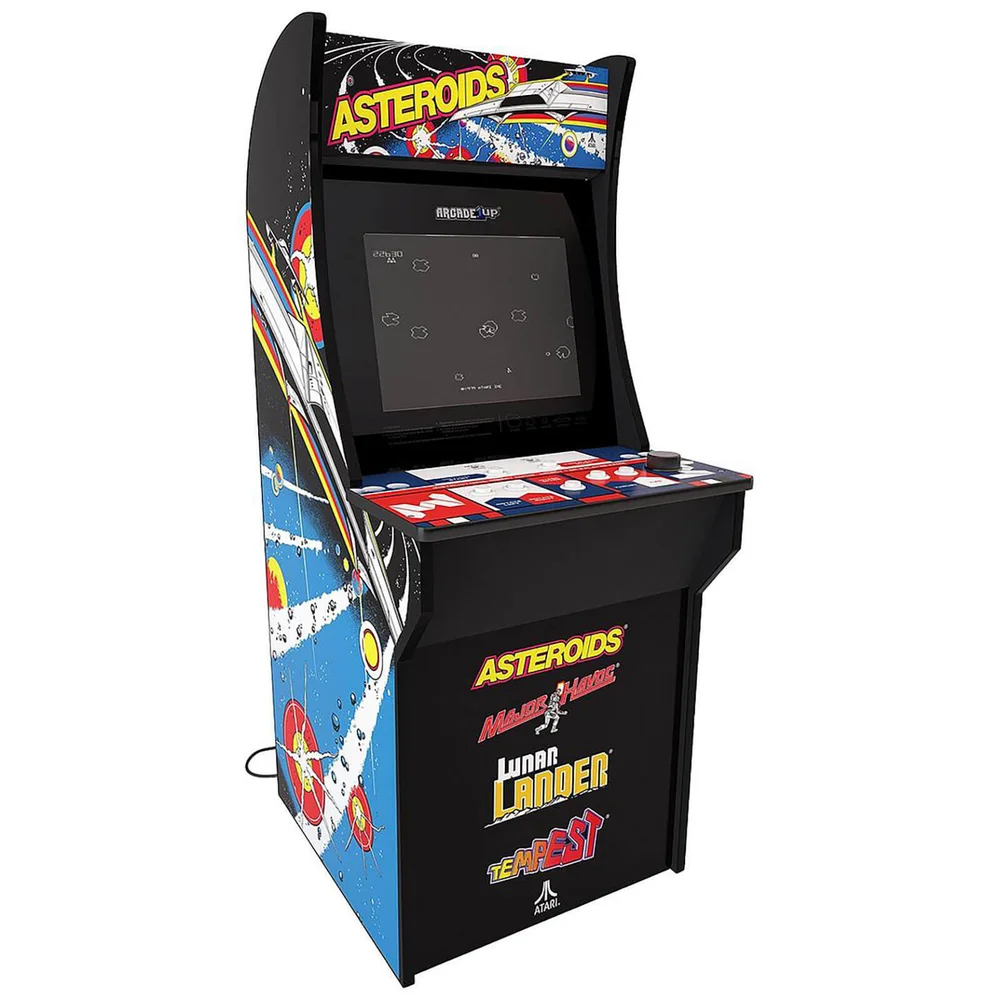 Sambro Arcade 1Up Atari: Asteroids, Tempest, Major Havoc, Lunar Landing At Home Arcade Machine Image 1