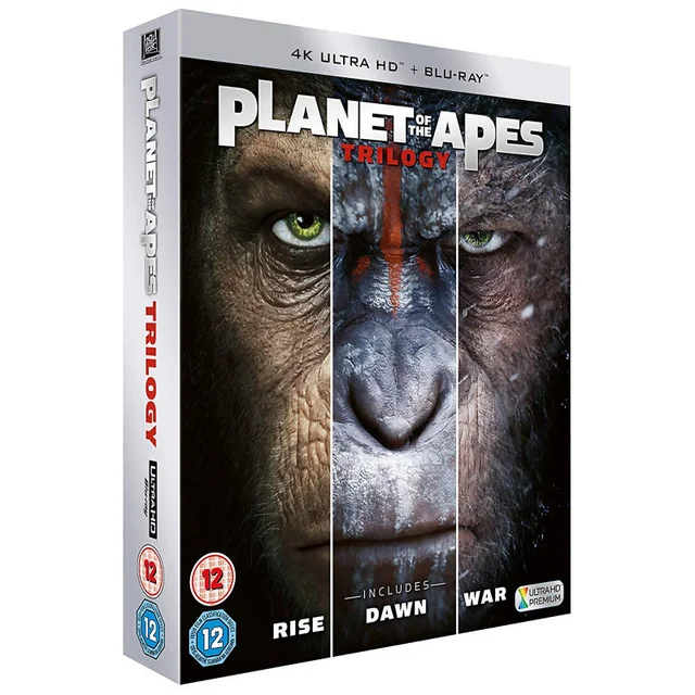 Planet Of The Apes Trilogy Boxset - 4K Ultra HD