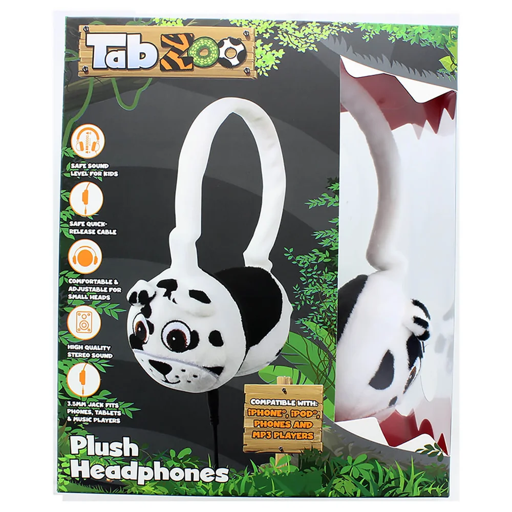 TabZoo Plush Dog Childrens Wired Headphones Image 1