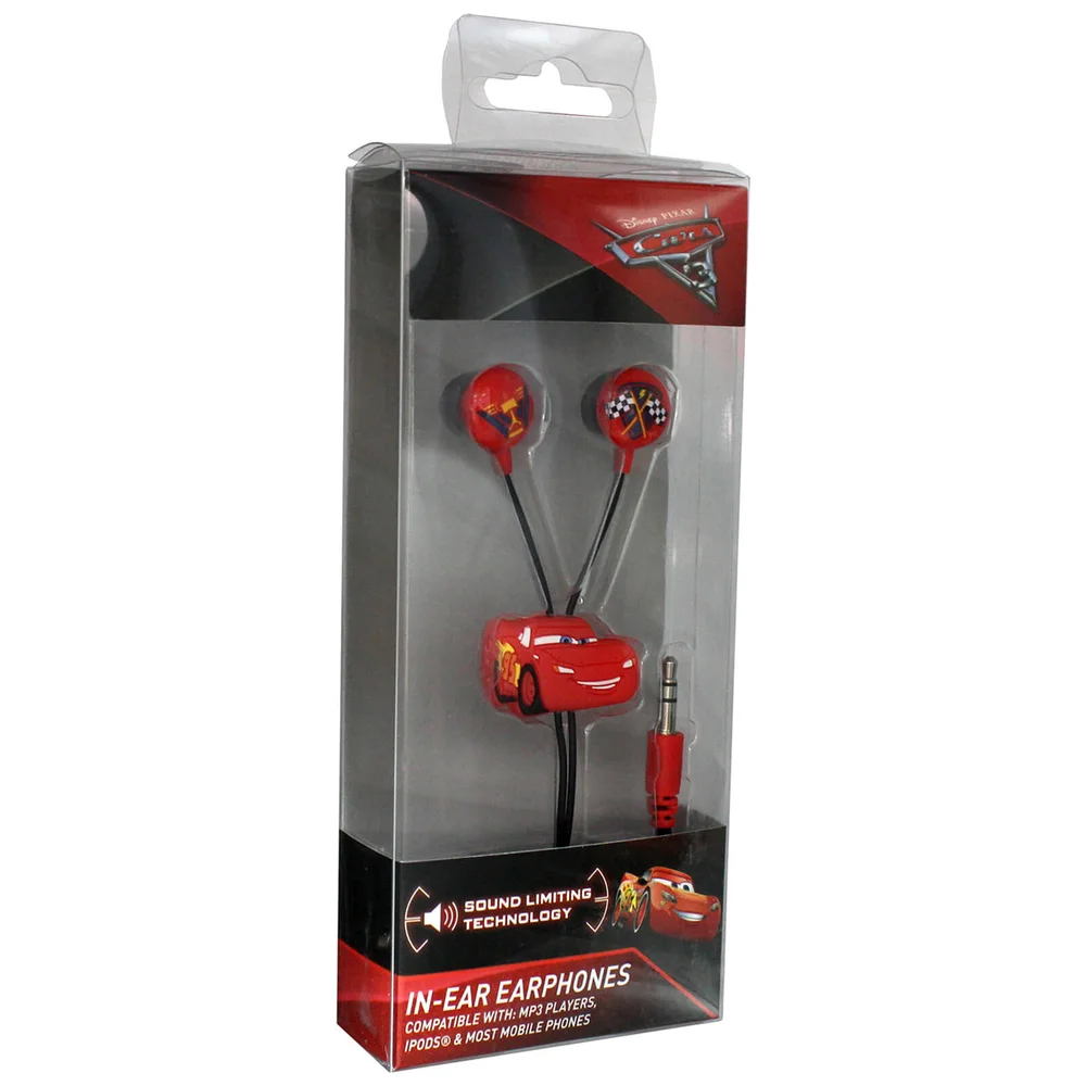 Disney Cars 3 Lightning McQueen Earphones Image 1