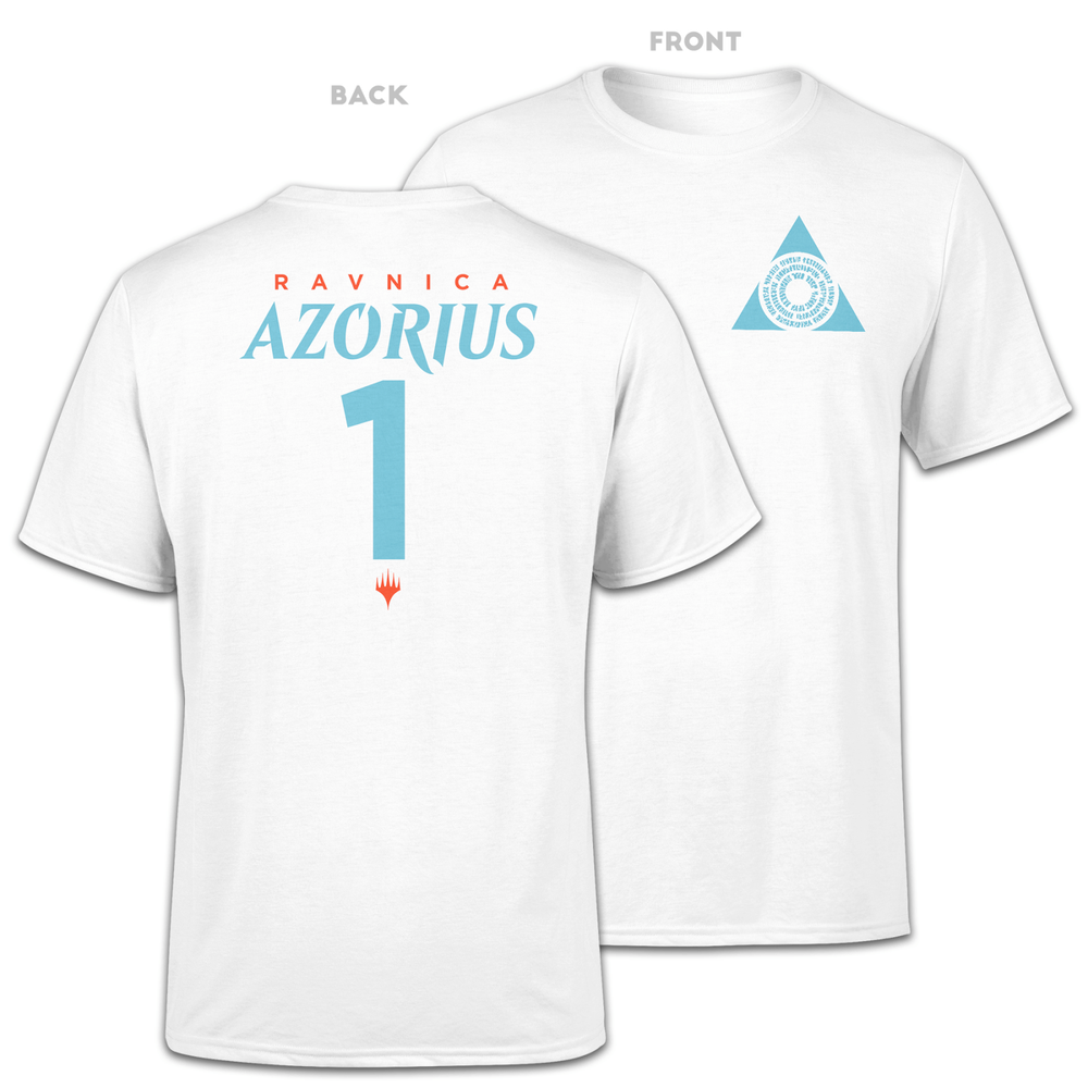 Magic The Gathering Azorius Sports Men's T-Shirt - White - S - White Image 1