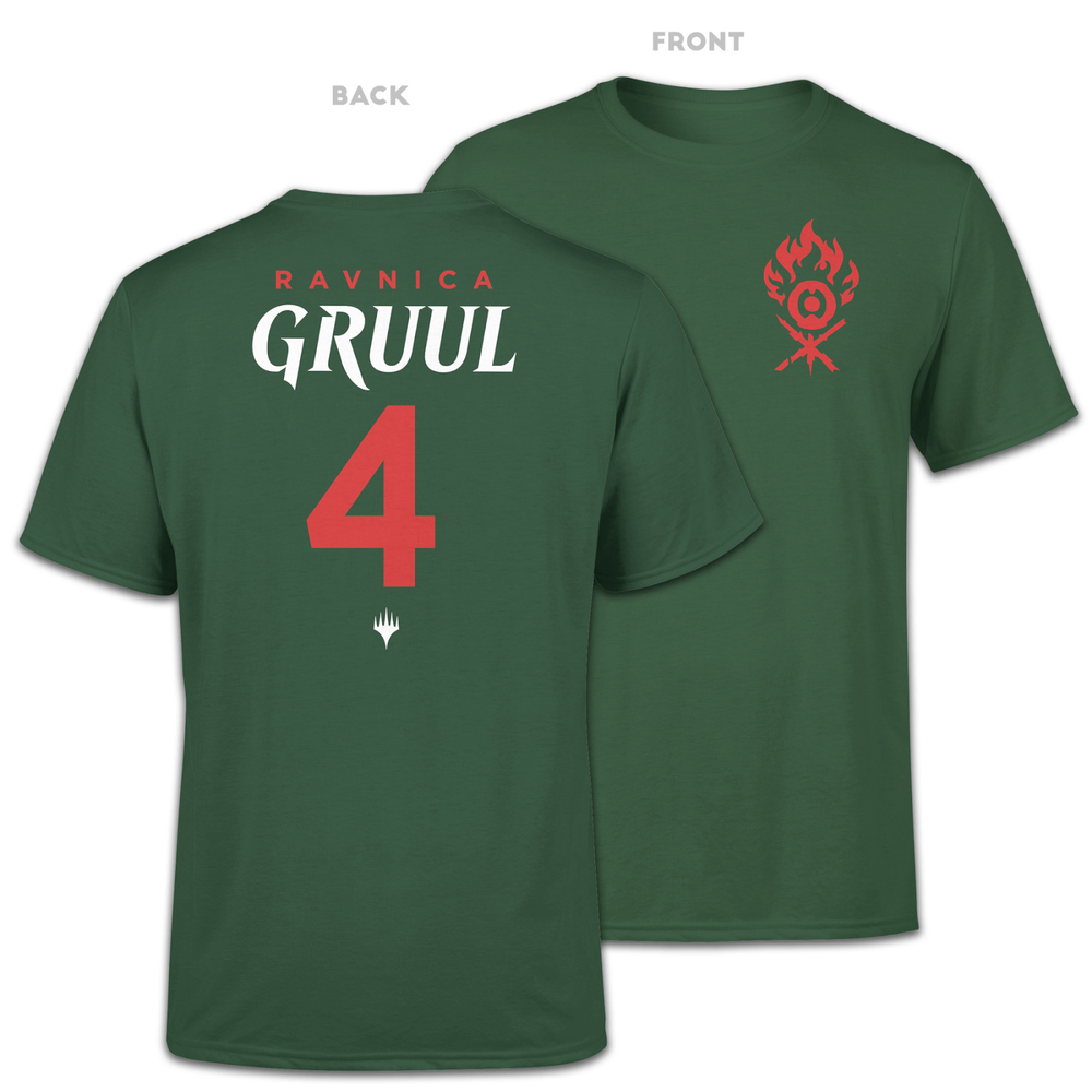 Magic The Gathering Gruul Sports Men's T-Shirt - Forest Green - S Image 1