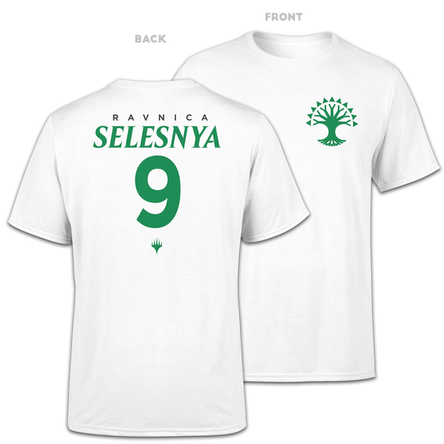 Magic The Gathering Selesnya Sports Men's T-Shirt - White