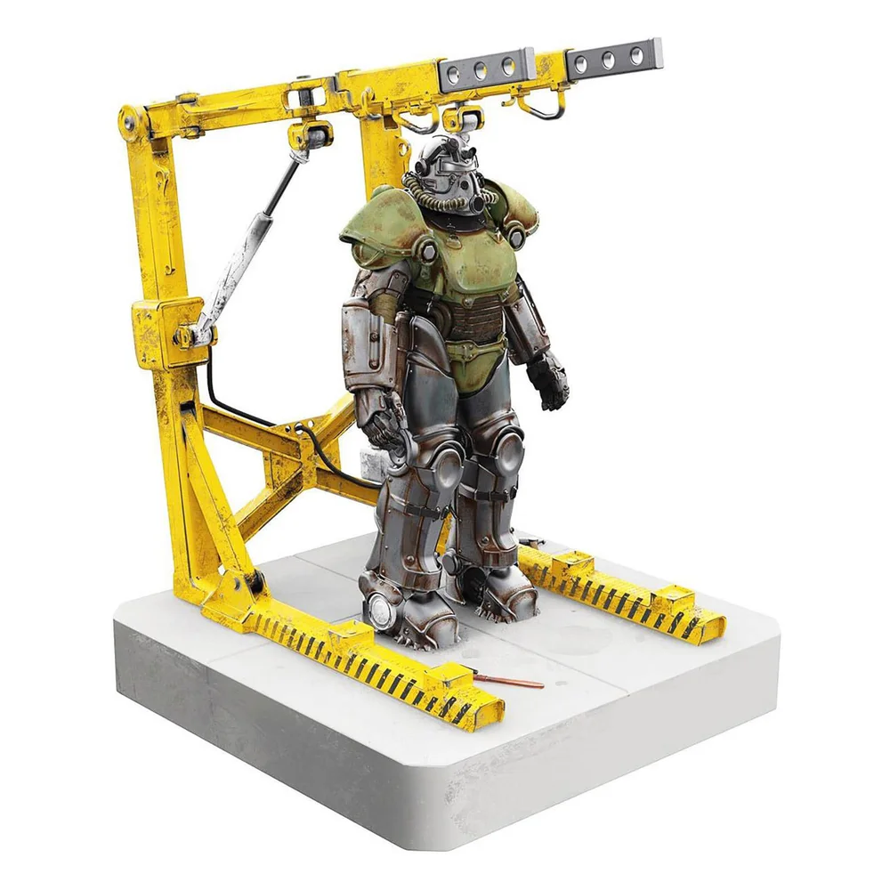 Power Factory Fallout T-51 Power Armor and Cradle 4 Port USB Hub 28cm Image 1