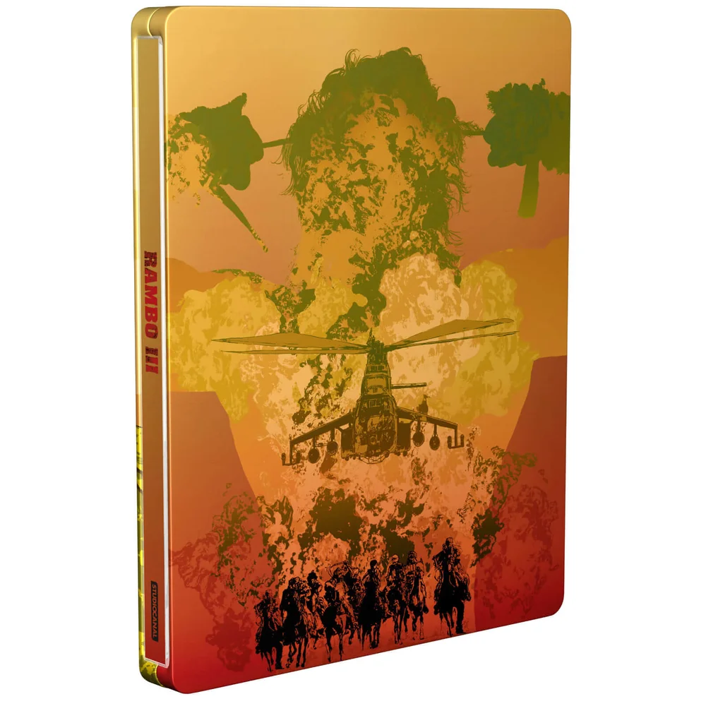 Rambo Part III - Zavvi UK Exclusive (Blu-Ray & 4K Ultra HD) - Steelbook Image 1