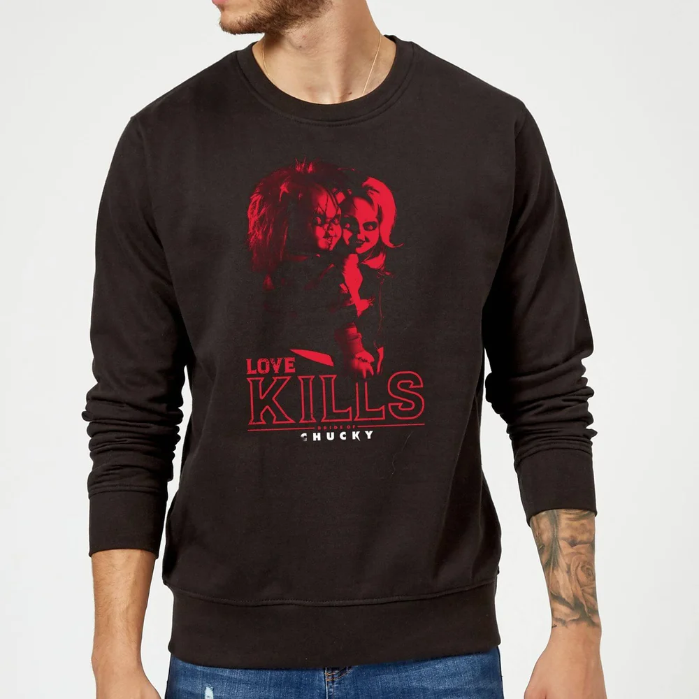 Chucky Love Kills Sweatshirt - Black - M Image 1