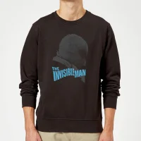 Universal Monsters The Invisible Man Greyscale Sweatshirt - Black