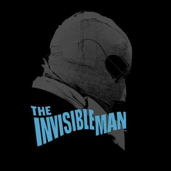 Universal Monsters The Invisible Man Greyscale Sweatshirt - Black