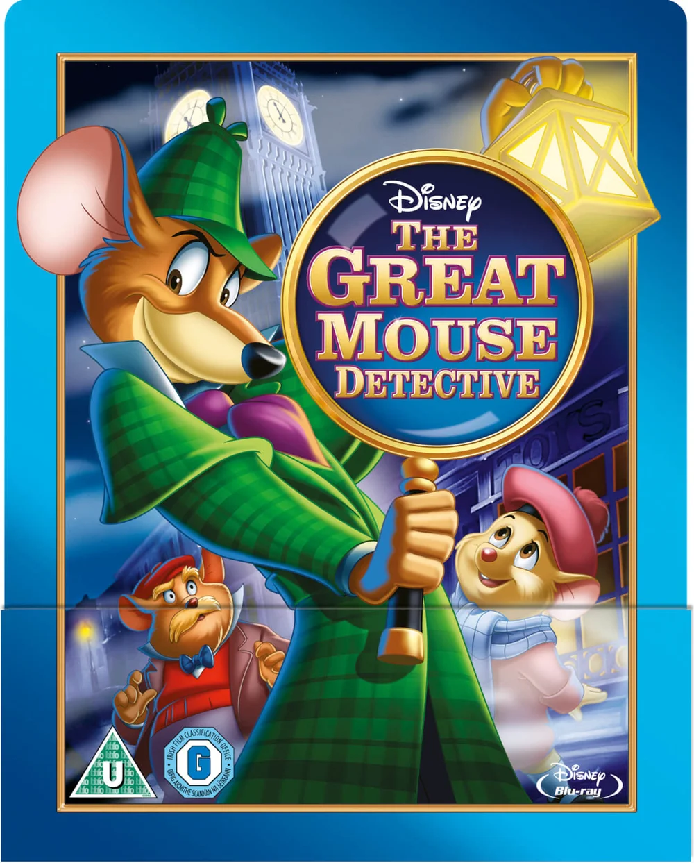 Basil The Great Mouse Detective - Zavvi UK Exclusive Limited Edition Steelbook (The Disney Collection #26) Image 1