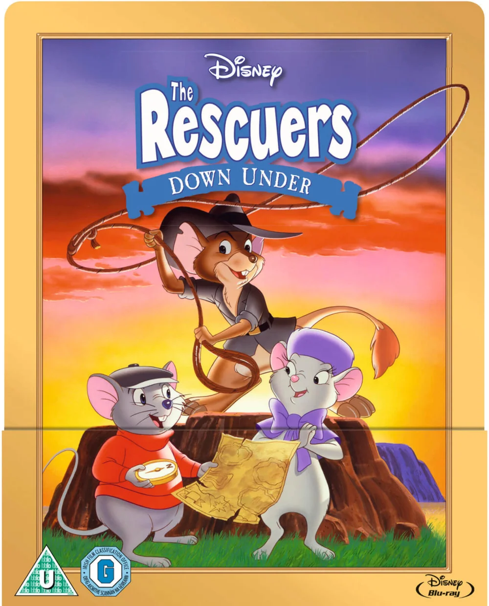 The Rescuers Down Under - Zavvi UK Exclusive Limited Edition Steelbook (The Disney Collection #29) Image 1