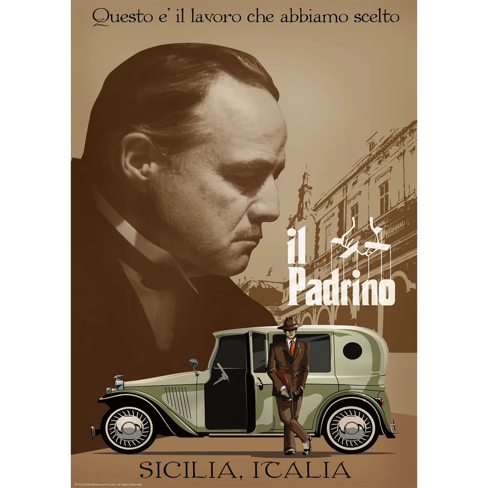 The Godfather Limited Edition Art Print Image 1