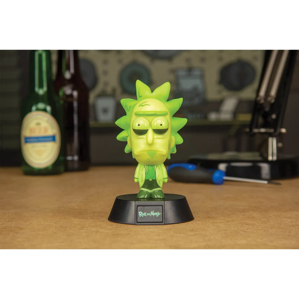 Rick and Morty Toxic Rick Icon Light Image 1