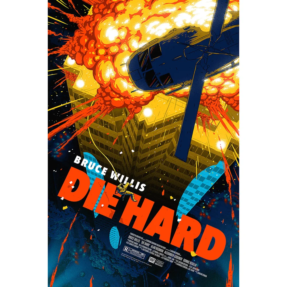 Die Hard Fine Art Offset 24 x 36 Inches Print by Florey Image 1