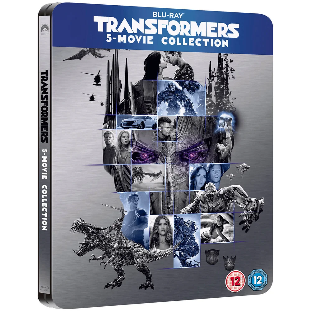 Transformers: 1-5 Collection Steelbook - Zavvi UK Exclusive Image 1