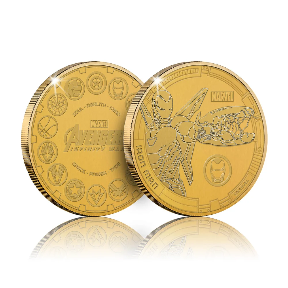 Collectible Marvel Infinity War Commemorative Coin: Iron Man - Zavvi Exclusive (Limited to 1000) Image 1