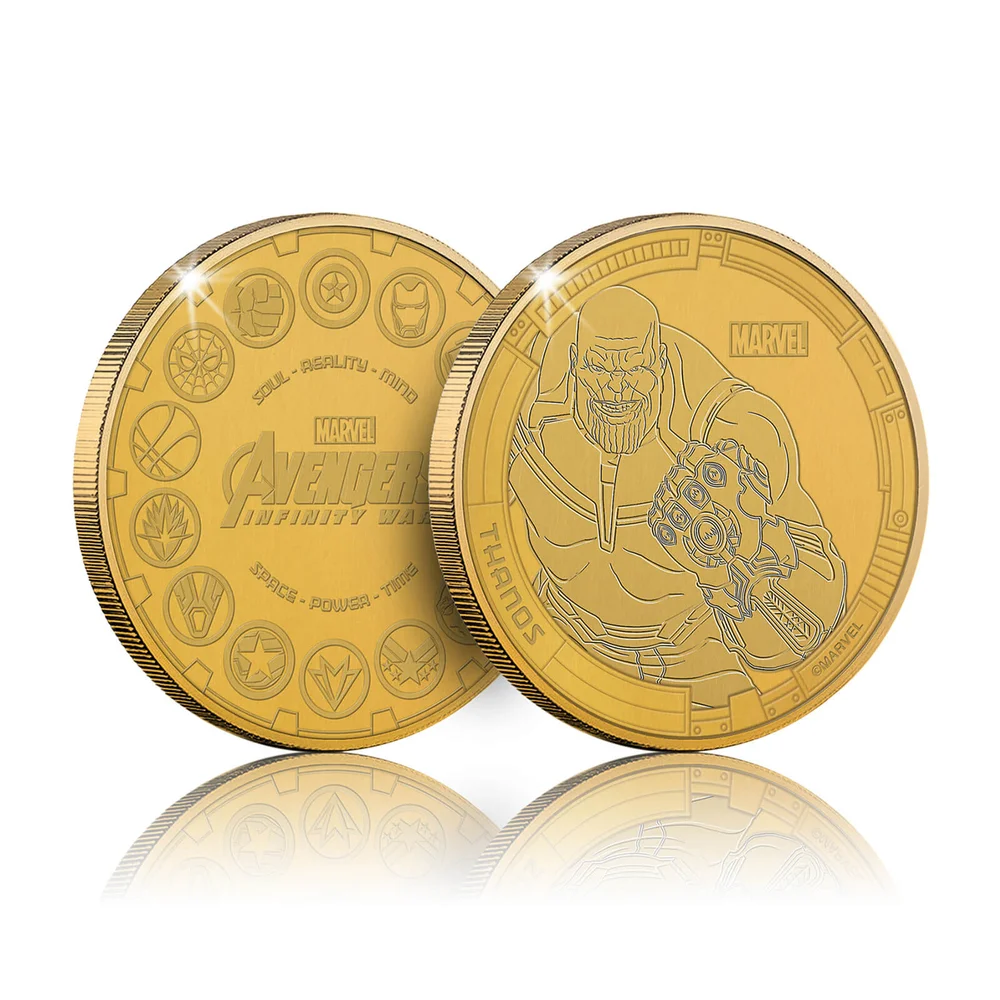 Collectible Marvel Infinity War Commemorative Coin: Thanos - Zavvi Exclusive (Limited to 1000) Image 1