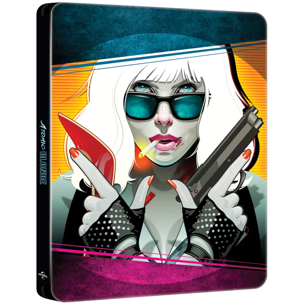 Atomic Blonde - 4K Ultra HD - Zavvi UK Exclusive Limited Edition Steelbook Image 1