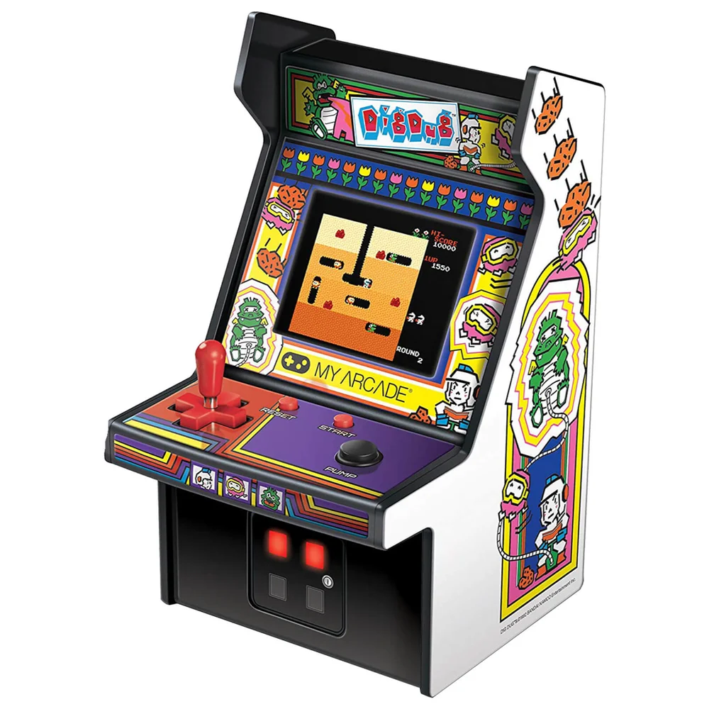 DreamGear Retro Arcade 6 Inch Dig Dug Micro Player Image 1