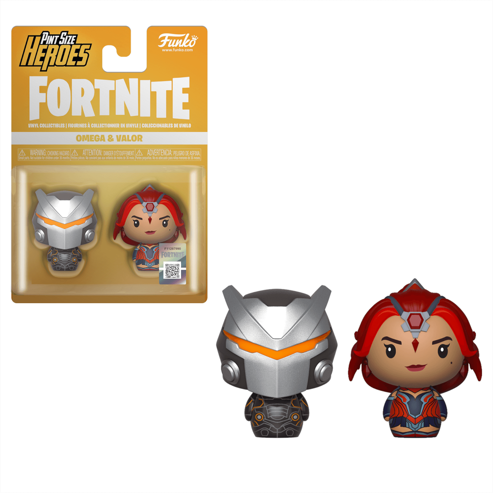 Funko Fortnite Pint Size Heroes Omega and Valor 2-Pack Image 1