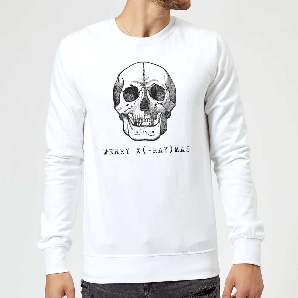 Merry X(-Ray) Mas Christmas Sweater - White - S - White Image 1