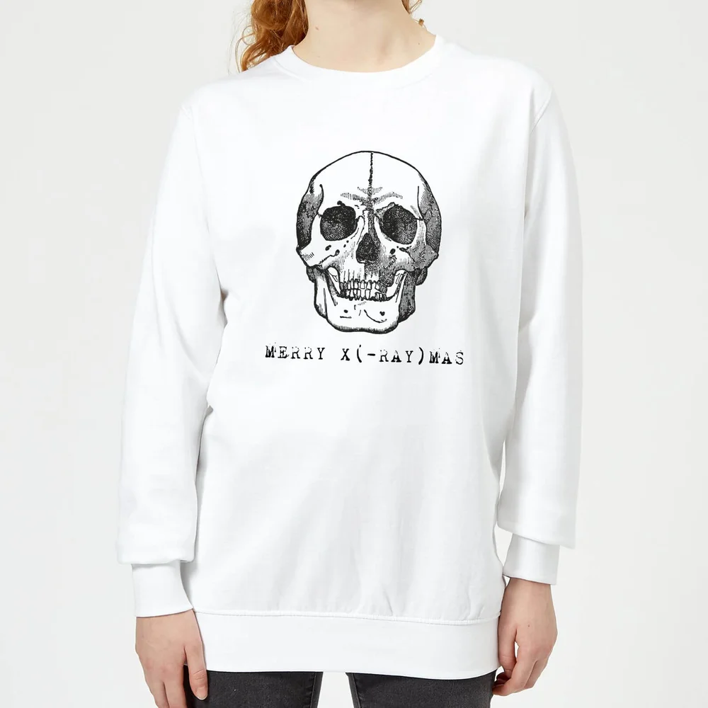 Merry X(-Ray) Mas Women's Christmas Sweater - White - XS - White Image 1