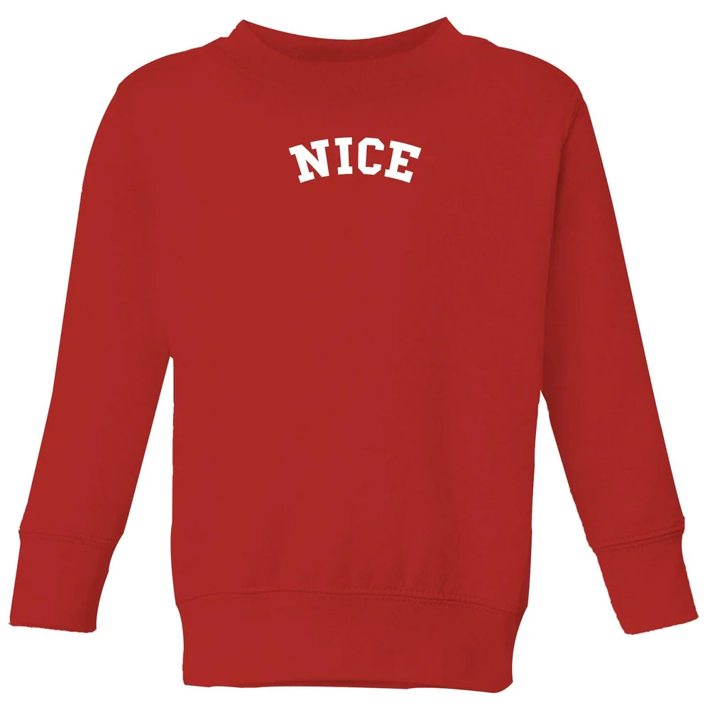 Nice Kids' Christmas Sweater - Red - 3-4 Years Image 1