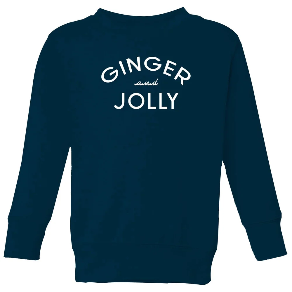 Ginger and Jolly Kids' Christmas Sweater - Navy - 3-4 Years Image 1