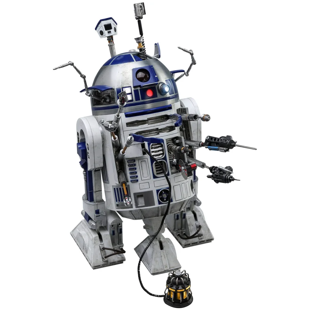 Hot Toys Star Wars Movie Masterpiece Action Figure 1/6 R2-D2 Deluxe Ver. 18cm Image 1
