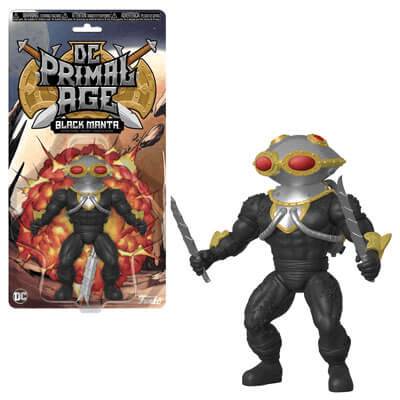 Black Manta Primal Age Dc! Vinyl Figure Image 1