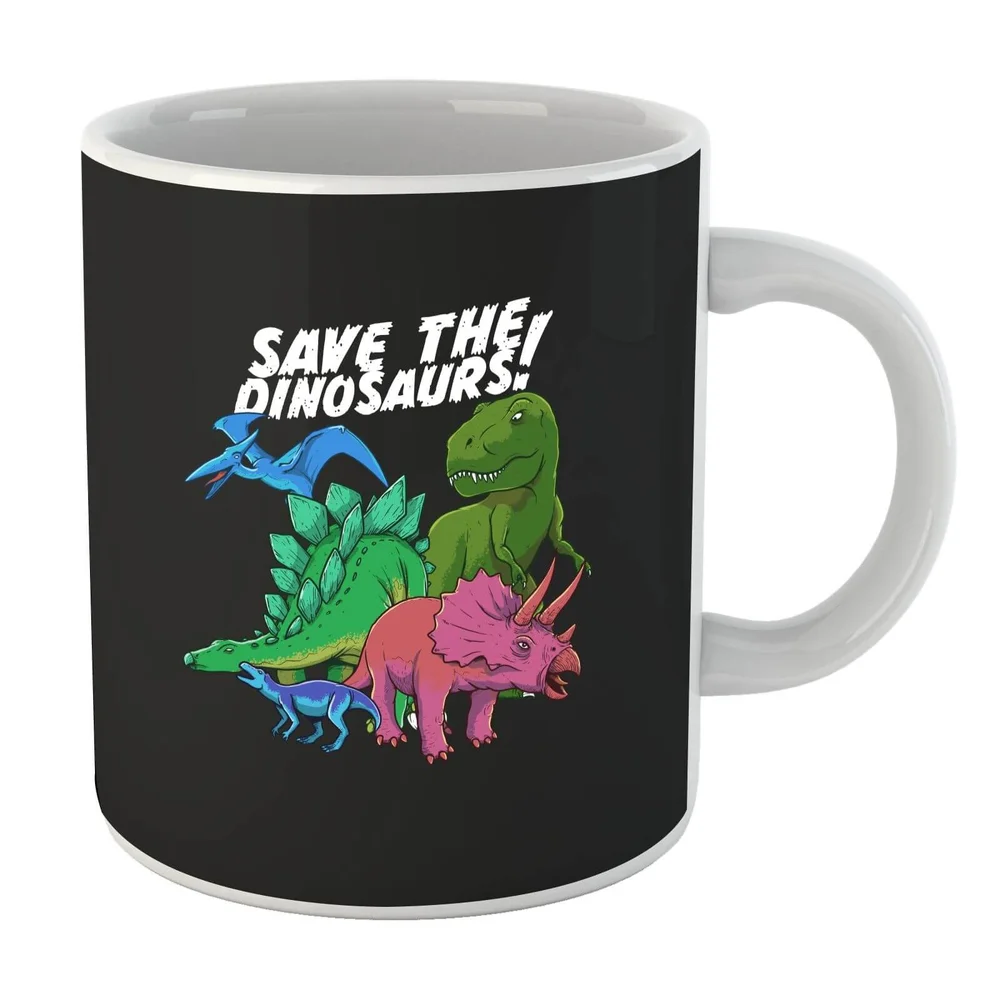 Save The Dinosaurs Mug Image 1