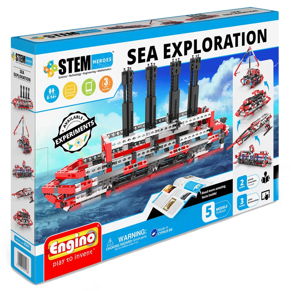 Engino Stem Heroes Sea Exploration Image 1