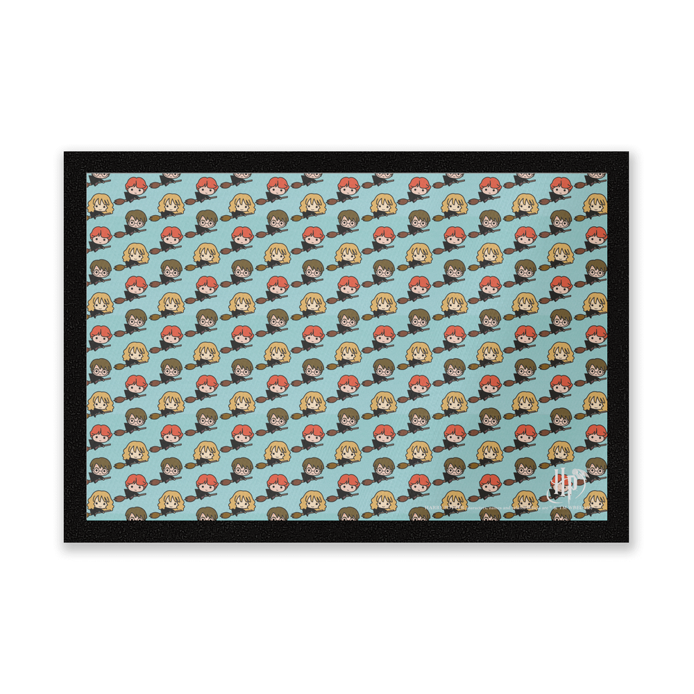 Harry Potter Characters Pattern Entrance Mat Image 1