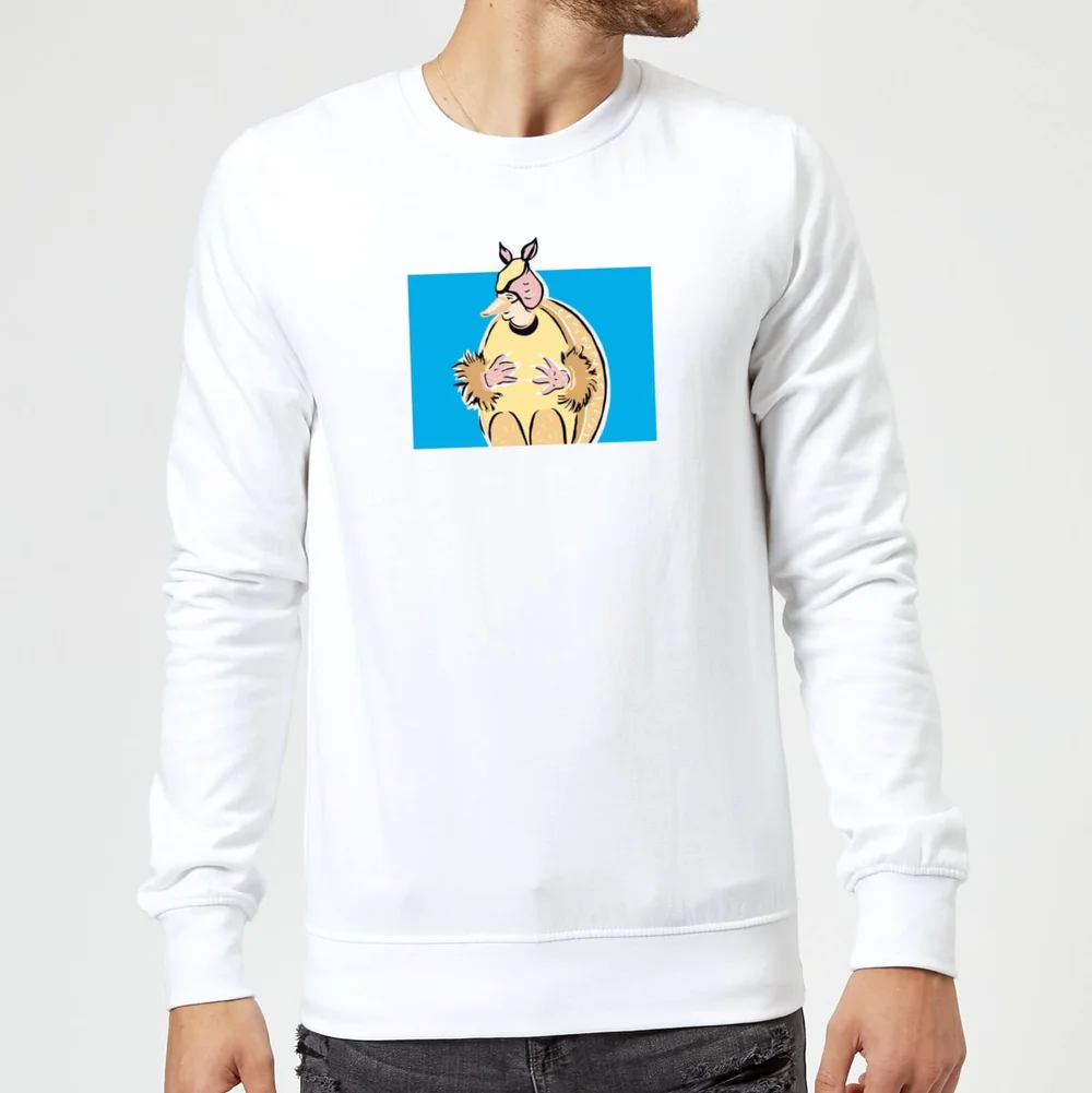 Friends Happy Holidays Christmas Sweater - White - S Image 1