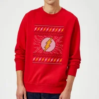 DC Flash Knit Christmas Sweater - Red