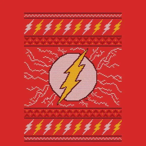 DC Flash Knit Christmas Sweater - Red