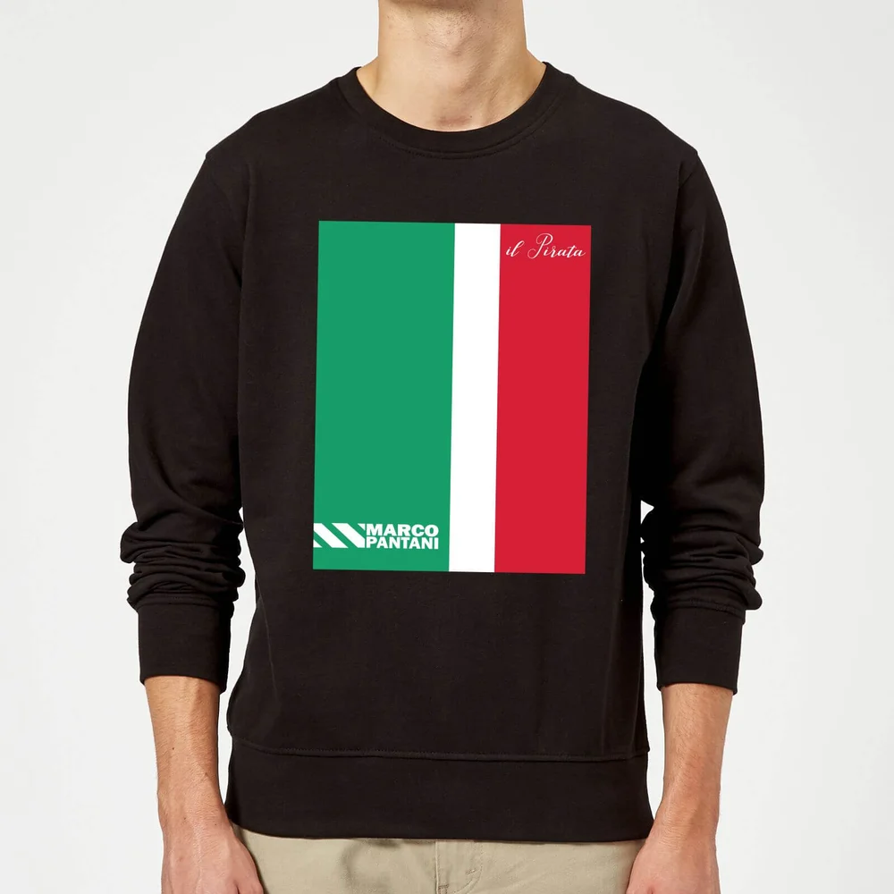 Summit Finish Pantani Il Pirata Sweatshirt - Black - S - Black Image 1