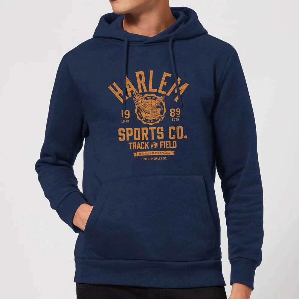 Harlem Sports Hoodie - Navy - L Image 1