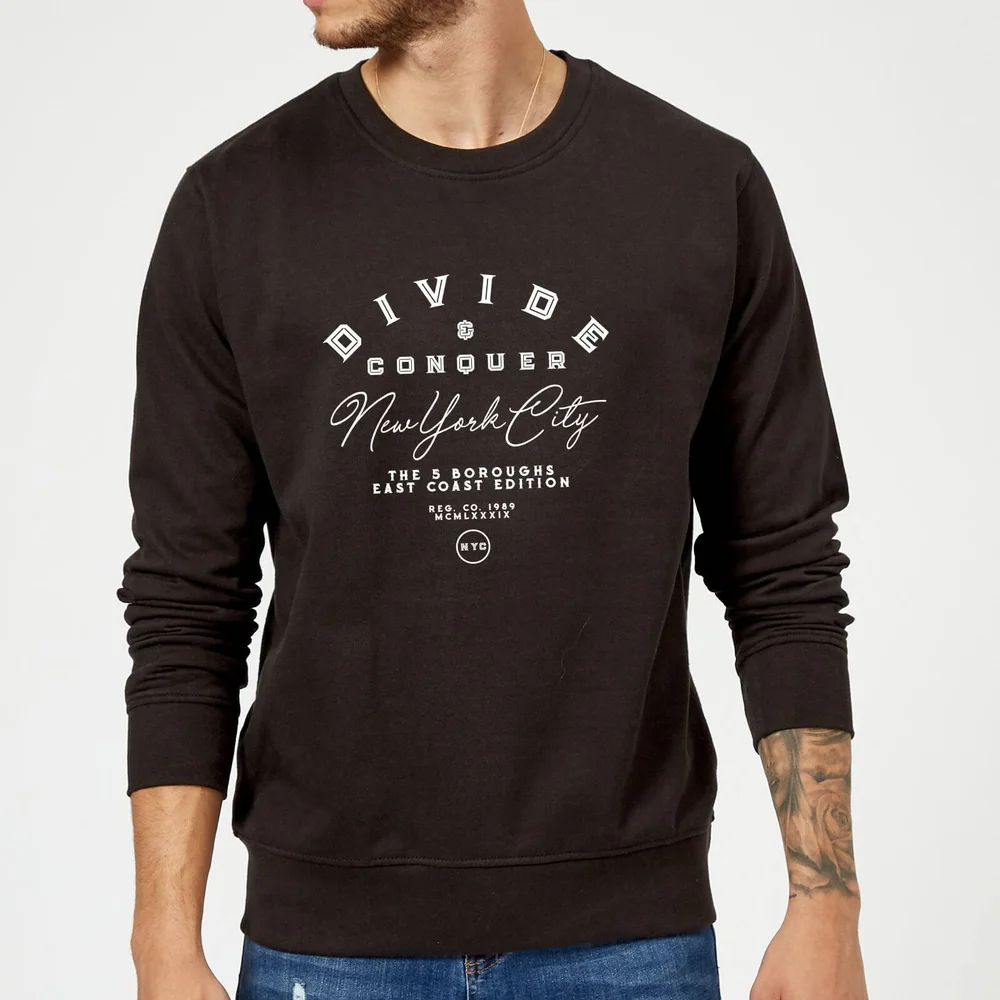 Divide NYC Sweatshirt - Black - S Image 1