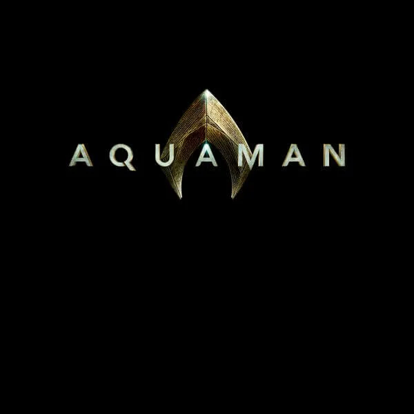 Aquaman Title Women's T-Shirt - Black