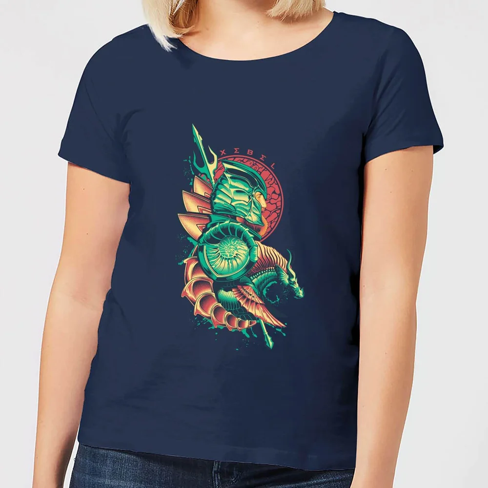 Aquaman Xebel Women's T-Shirt - Navy - XS Image 1