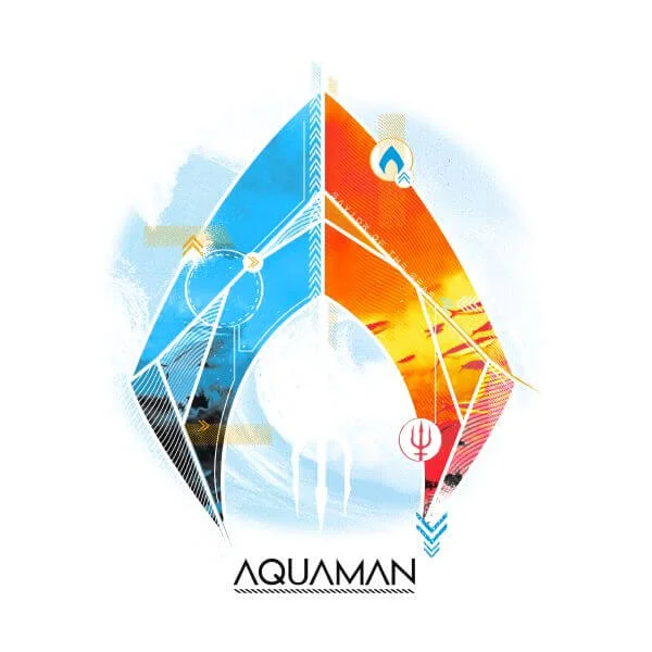 Aquaman Back To The Beach Women's T-Shirt - White