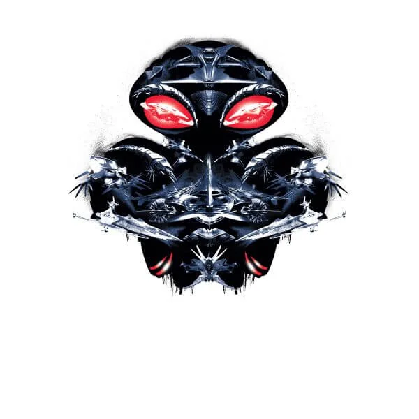 Aquaman Black Manta Sea At War Women's T-Shirt - White