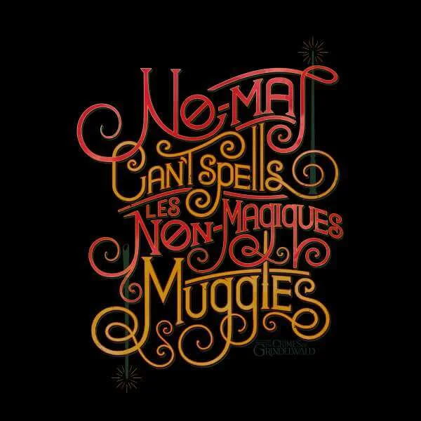 Fantastic Beasts No-Maj Sweatshirt - Black